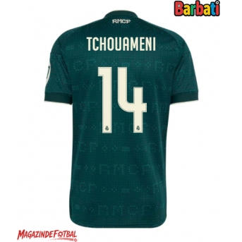 Real Madrid Aurelien Tchouameni #14 Tricou Fotbal Replică 2026-27 Barbati Deplasare
